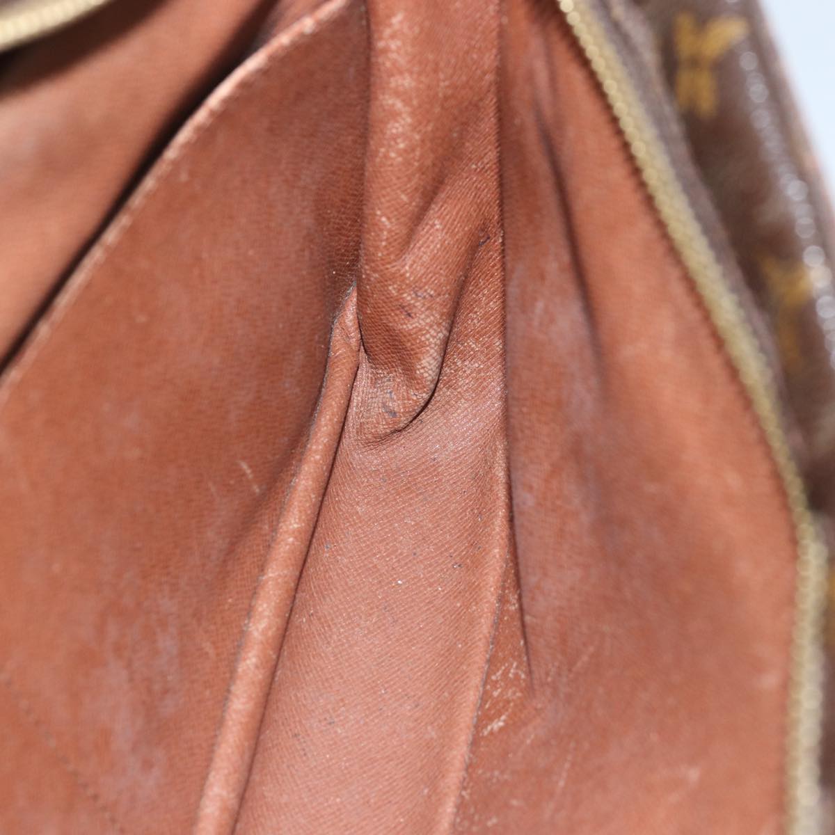 LOUIS VUITTON Monogram Compiegne 28 Clutch Bag M51845 LV 74303