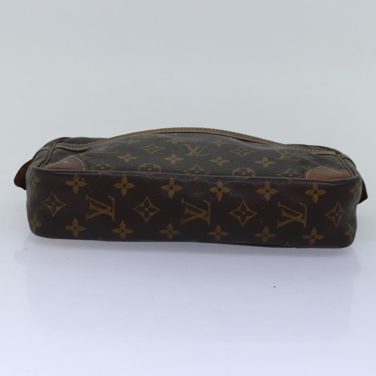 LOUIS VUITTON Monogram Compiegne 28 Clutch Bag M51845 LV 74303