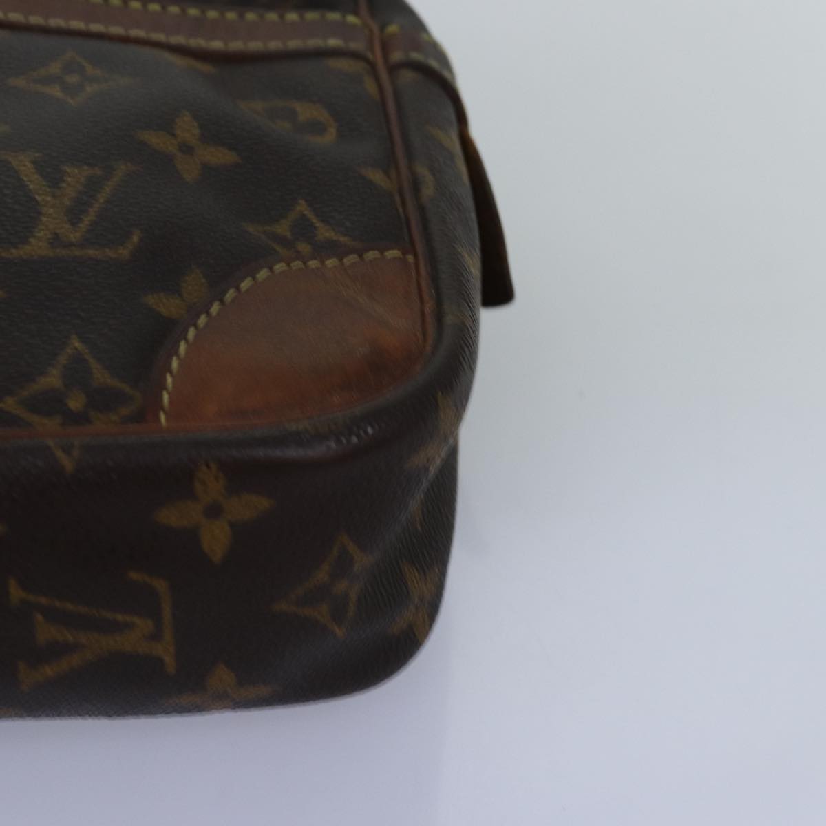 LOUIS VUITTON Monogram Compiegne 28 Clutch Bag M51845 LV 74303