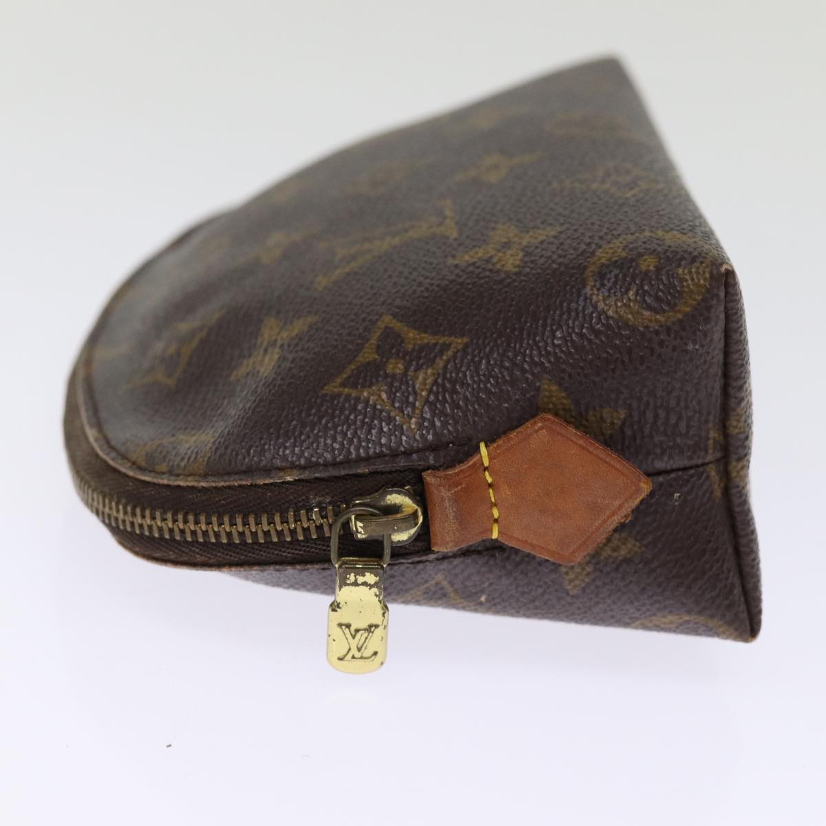 LOUIS VUITTON Monogram Pochette Cosmetic PM Cosmetic Pouch M47515 LV 74320