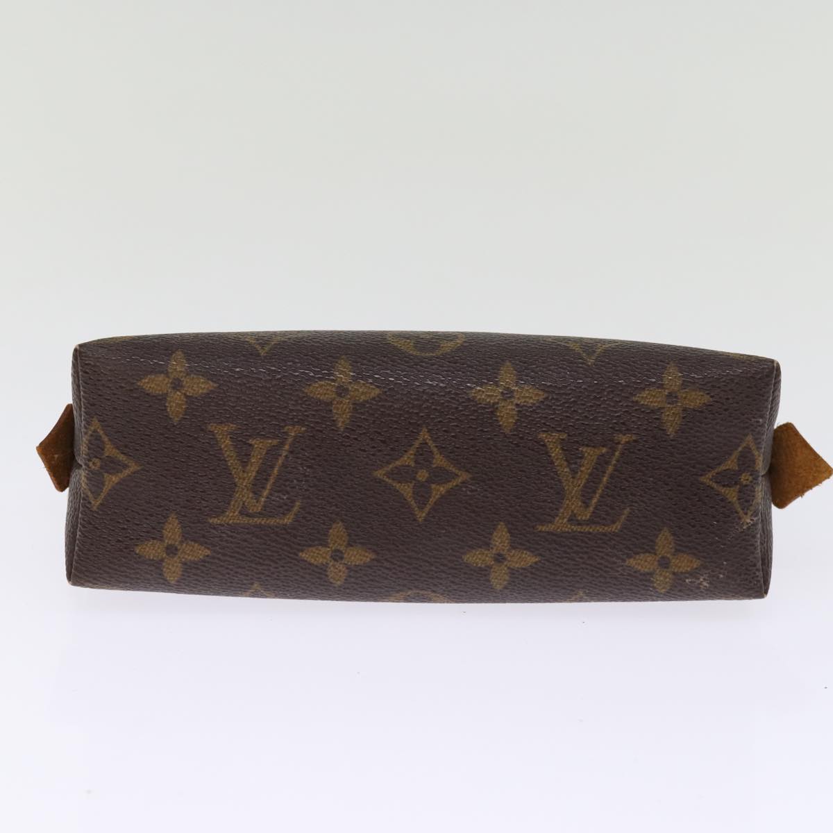 LOUIS VUITTON Monogram Pochette Cosmetic PM Cosmetic Pouch M47515 LV 74320