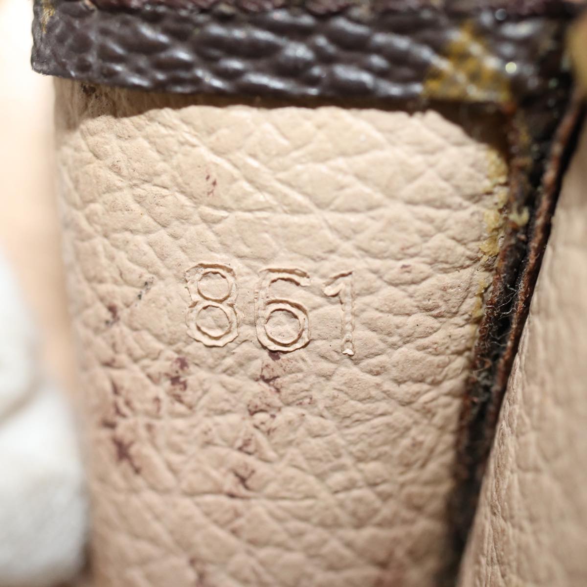 LOUIS VUITTON Monogram Poche Toilette 15 Pouch M47546 LV 74329