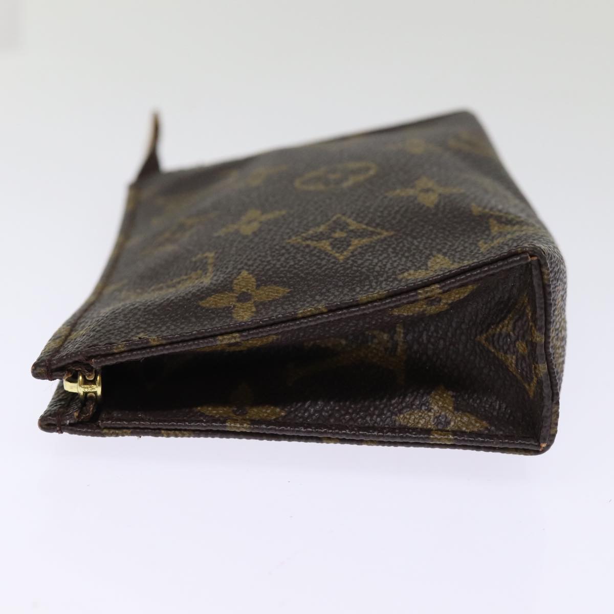 LOUIS VUITTON Monogram Poche Toilette 15 Pouch M47546 LV 74329