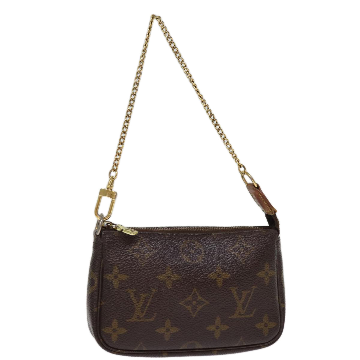 LOUIS VUITTON Monogram Mini Pochette Accessoires Pouch M58009 LV 74330