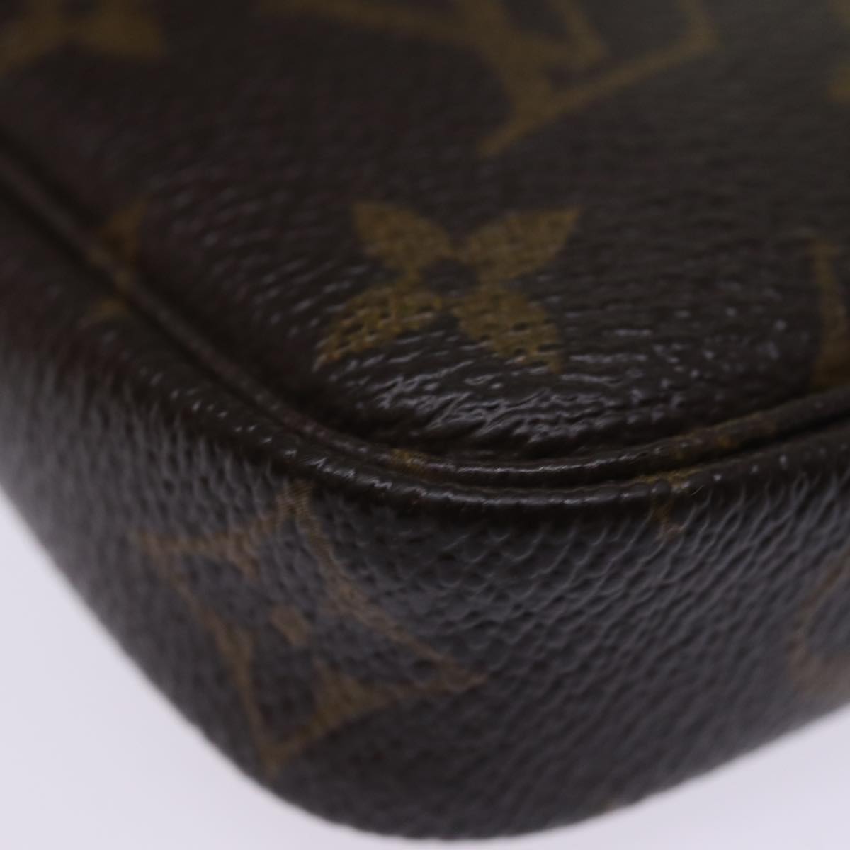 LOUIS VUITTON Monogram Mini Pochette Accessoires Pouch M58009 LV 74330