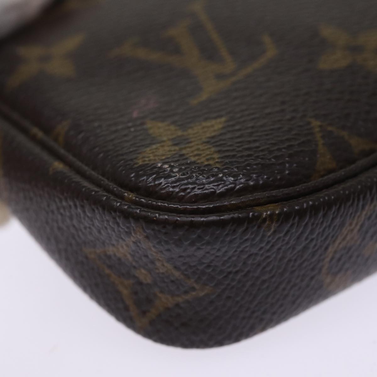 LOUIS VUITTON Monogram Mini Pochette Accessoires Pouch M58009 LV 74330