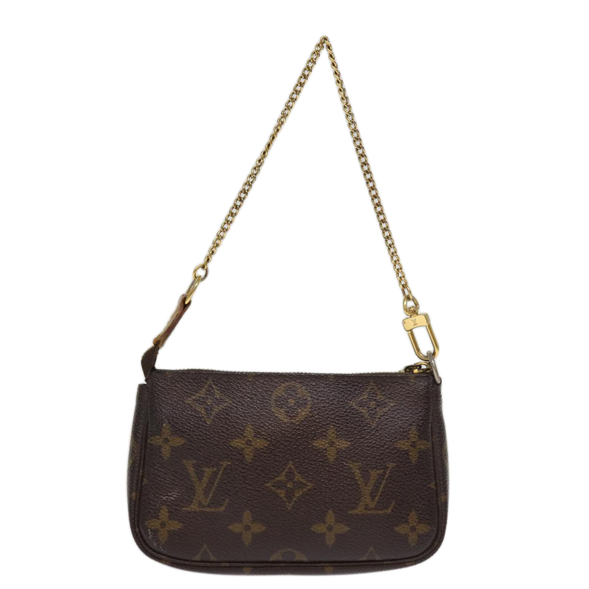 LOUIS VUITTON Monogram Mini Pochette Accessoires Pouch M58009 LV 74330