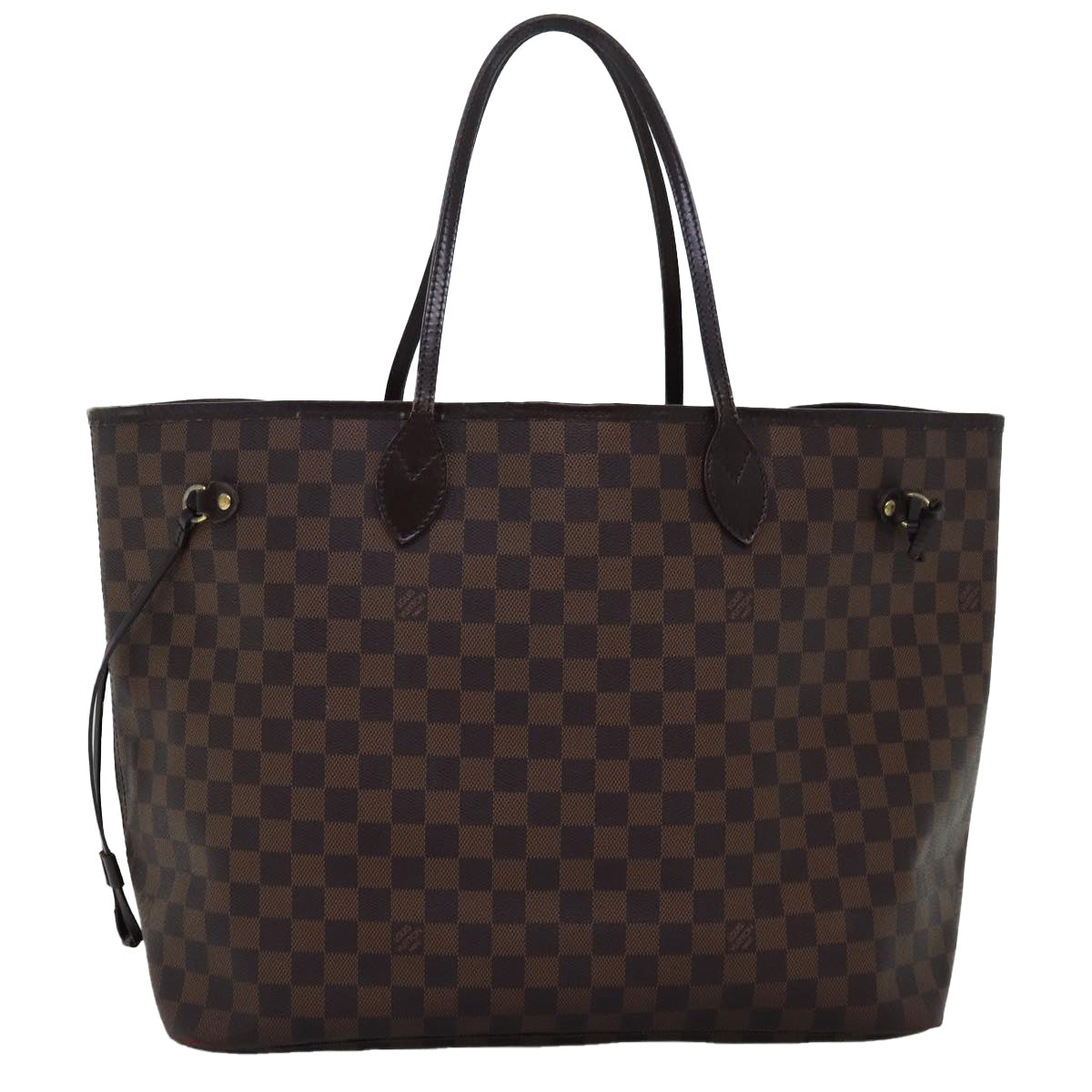 LOUIS VUITTON Damier Ebene Neverfull GM Tote Bag N51106 LV 74337