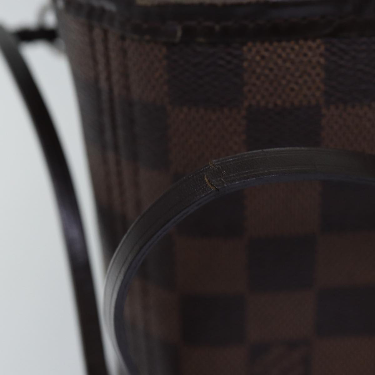 LOUIS VUITTON Damier Ebene Neverfull GM Tote Bag N51106 LV 74337