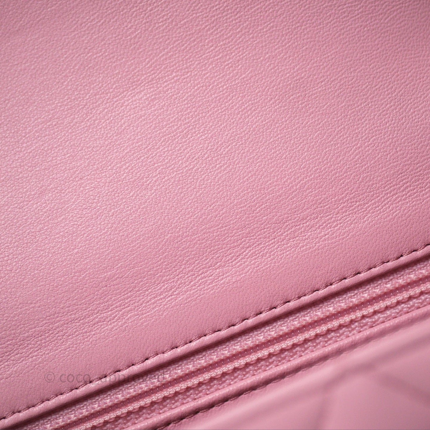 Chanel Quilted Mini Rectangular Flap Pink Lambskin Gold Hardware