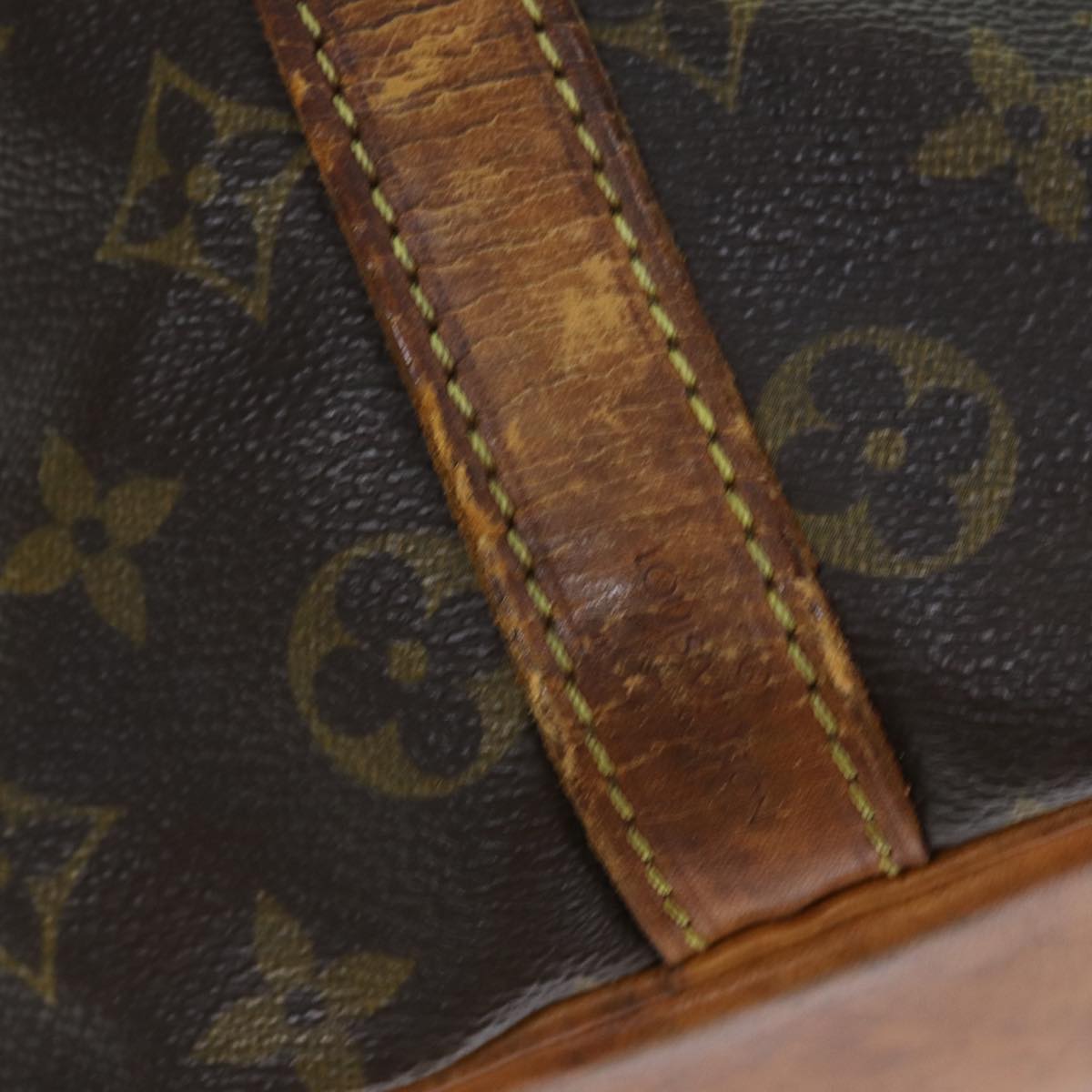 LOUIS VUITTON Monogram Petit Noe Shoulder Bag M42226 LV 74343
