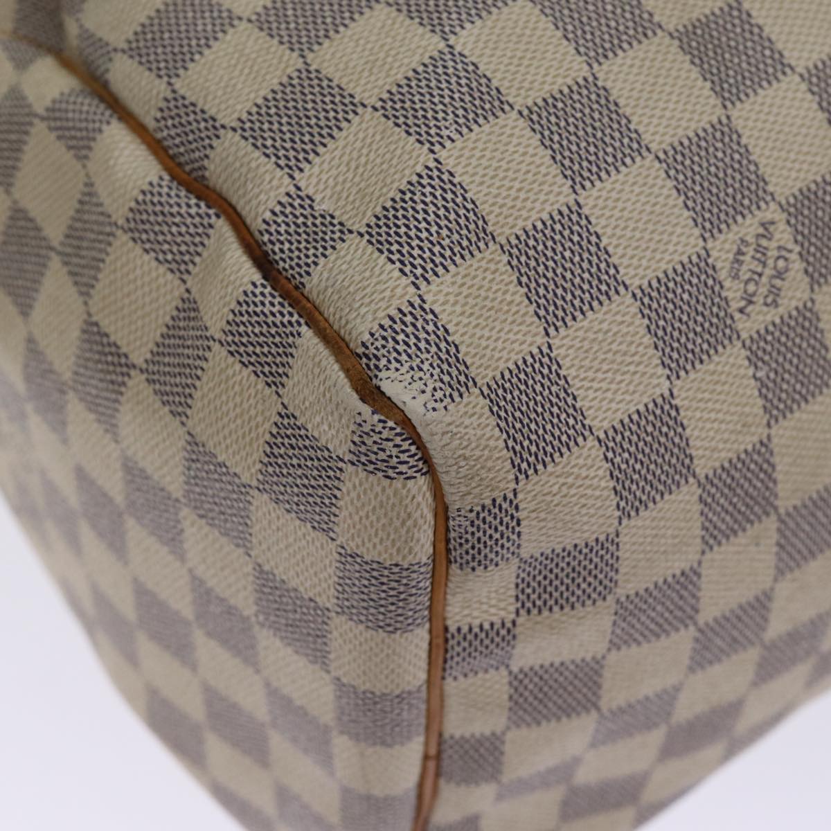 LOUIS VUITTON Damier Azur Speedy 30 Hand Bag N41533 LV 74345