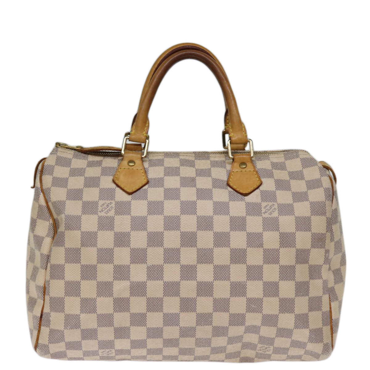 LOUIS VUITTON Damier Azur Speedy 30 Hand Bag N41533 LV 74345