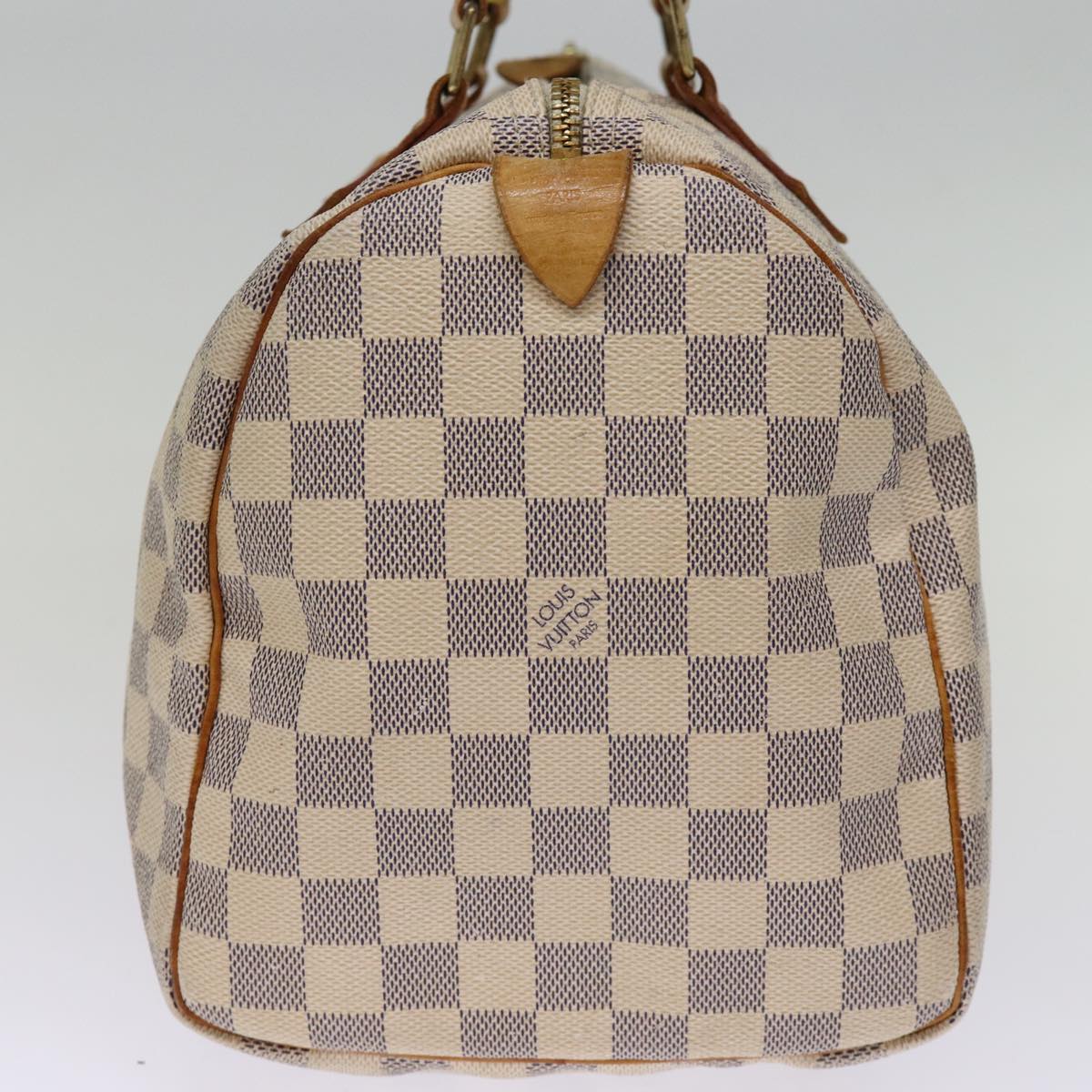 LOUIS VUITTON Damier Azur Speedy 30 Hand Bag N41533 LV 74345