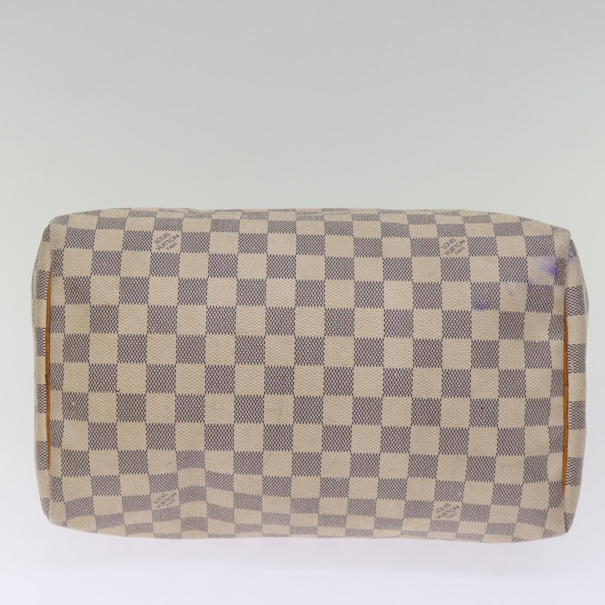 LOUIS VUITTON Damier Azur Speedy 30 Hand Bag N41533 LV 74345