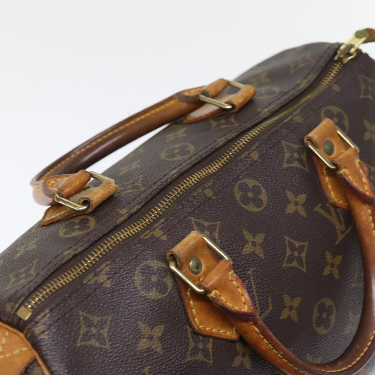 LOUIS VUITTON Monogram Speedy 30 Hand Bag M41526 LV 74346