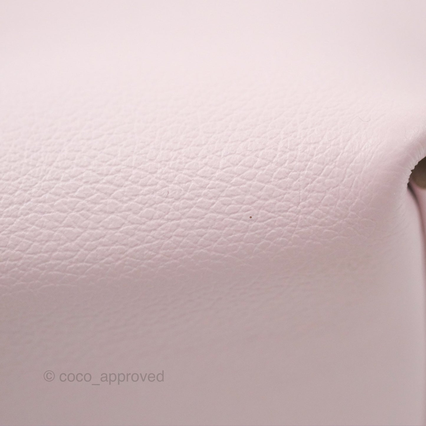 Hermès 24/24 21 Mini Mauve Pale Evercolor/Swift Palladium Hardware