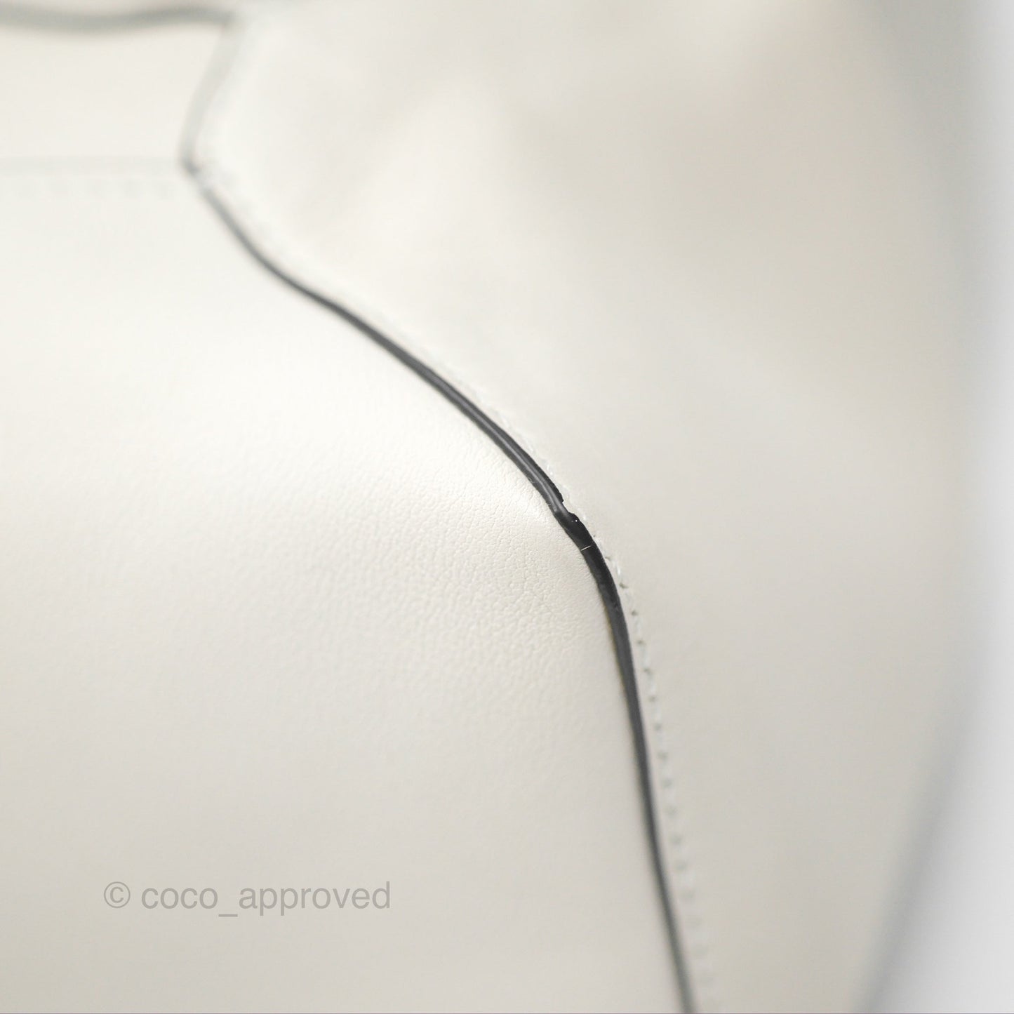 Loewe Puzzle Hobo Shoulder Bag Soft White Calfskin