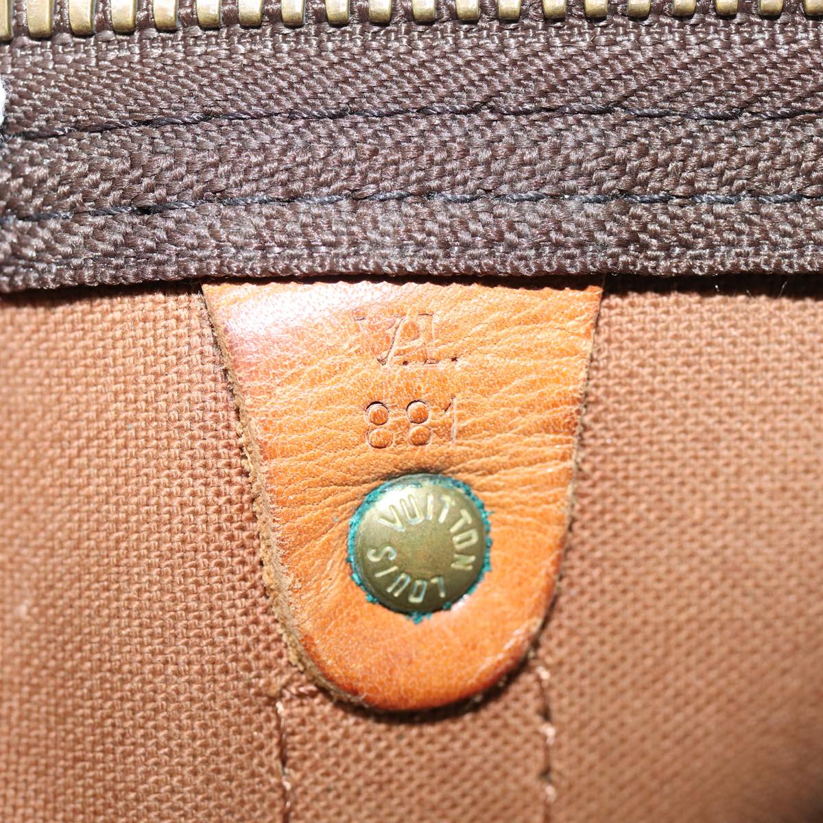 LOUIS VUITTON Monogram Keepall 45 Boston Bag M41428 LV 74370