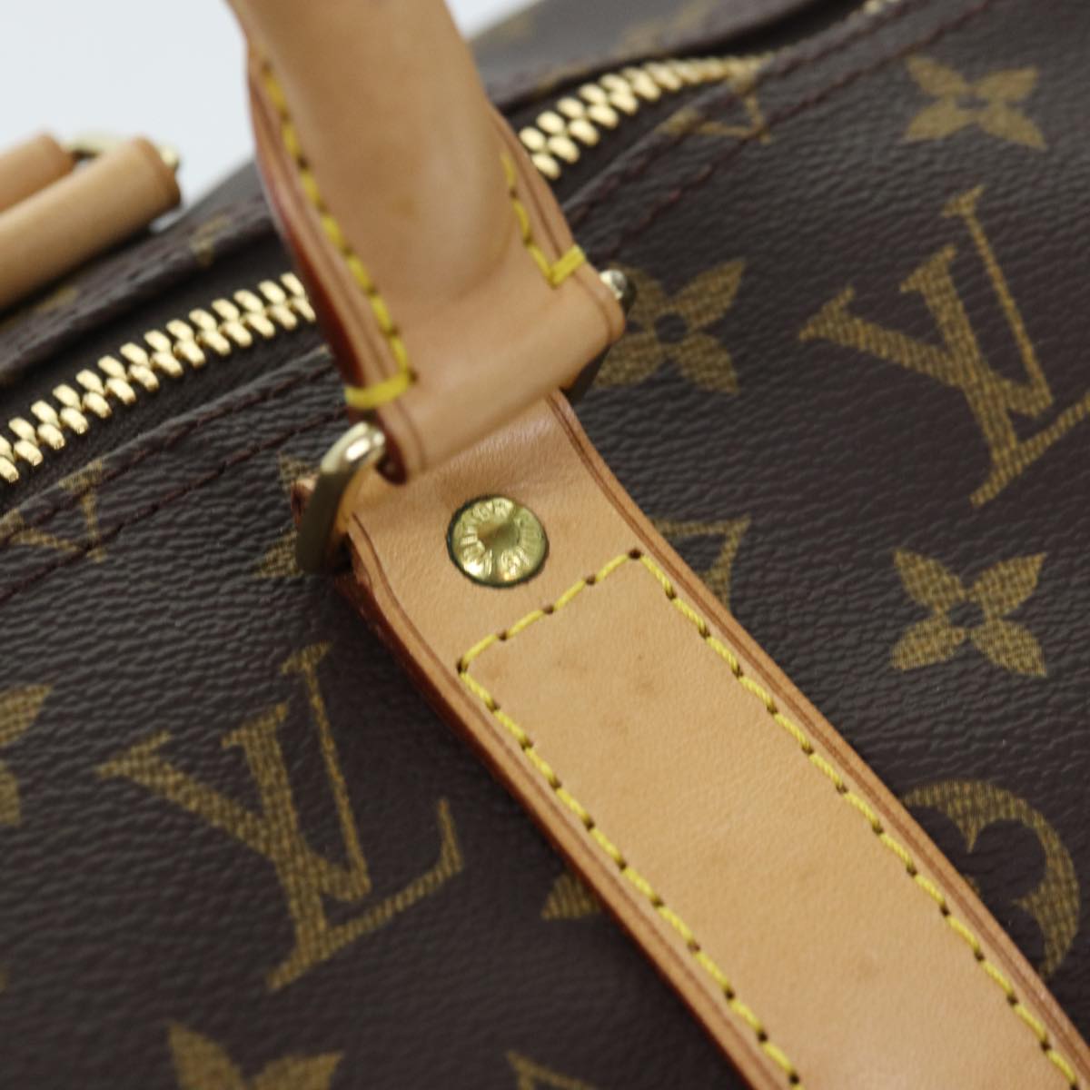 LOUIS VUITTON Monogram Keepall 50 Boston Bag M41426 LV 74371