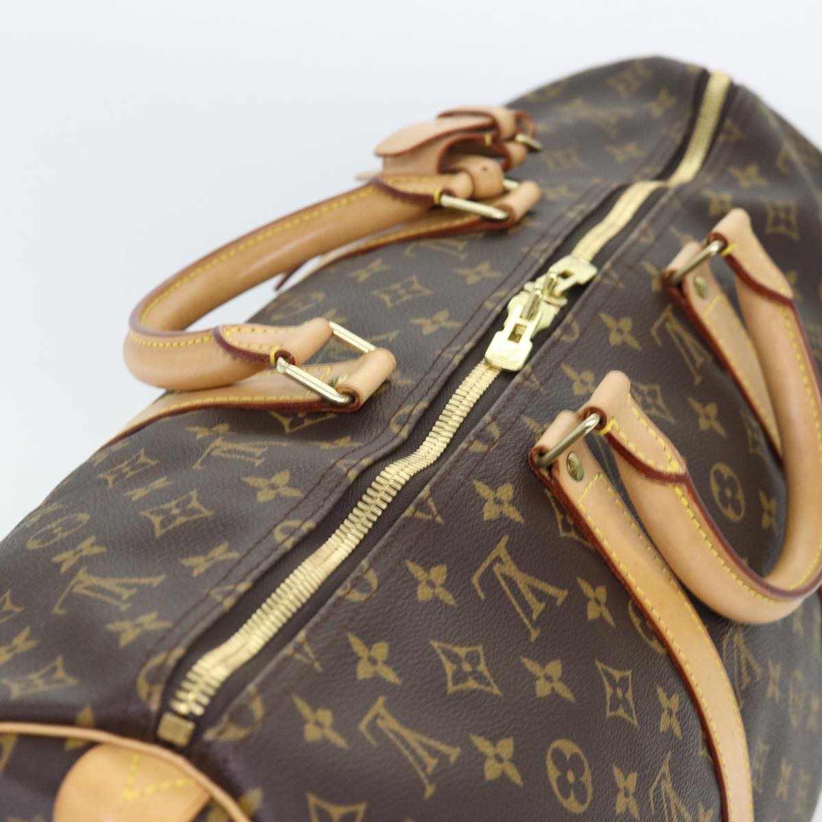 LOUIS VUITTON Monogram Keepall 50 Boston Bag M41426 LV 74371