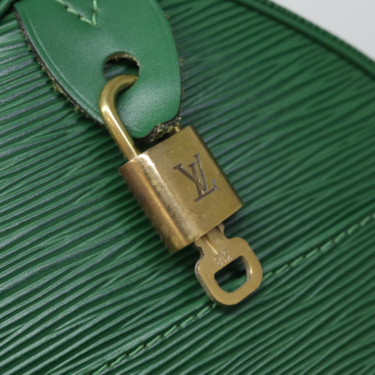 LOUIS VUITTON Epi Speedy 25 Hand Bag Borneo Green M43014 LV 74382