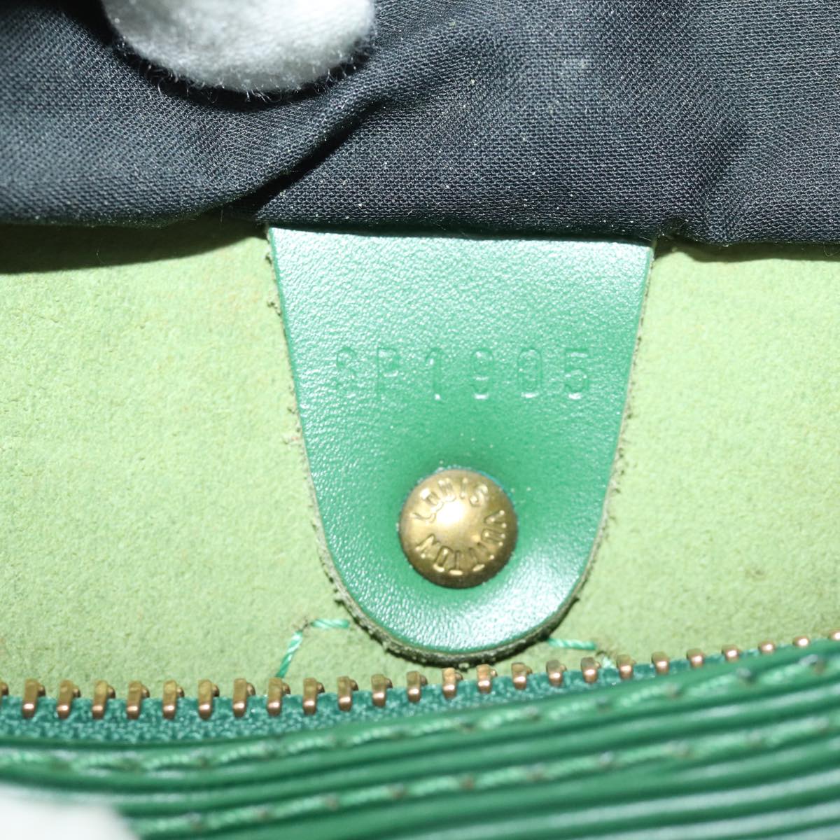 LOUIS VUITTON Epi Speedy 25 Hand Bag Borneo Green M43014 LV 74382