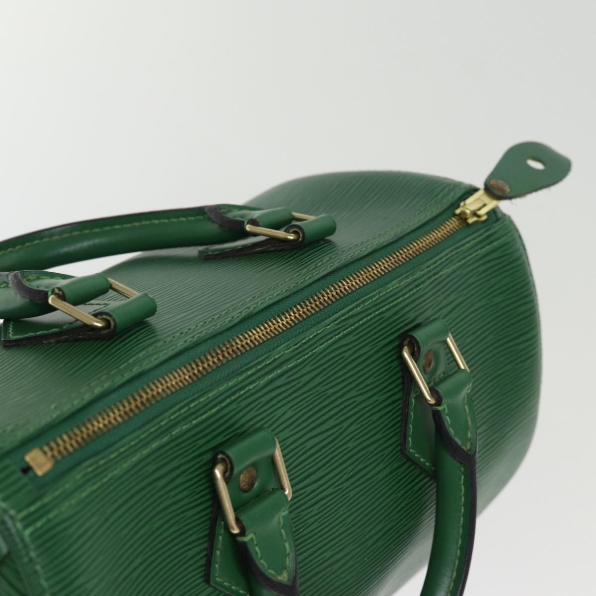 LOUIS VUITTON Epi Speedy 25 Hand Bag Borneo Green M43014 LV 74382