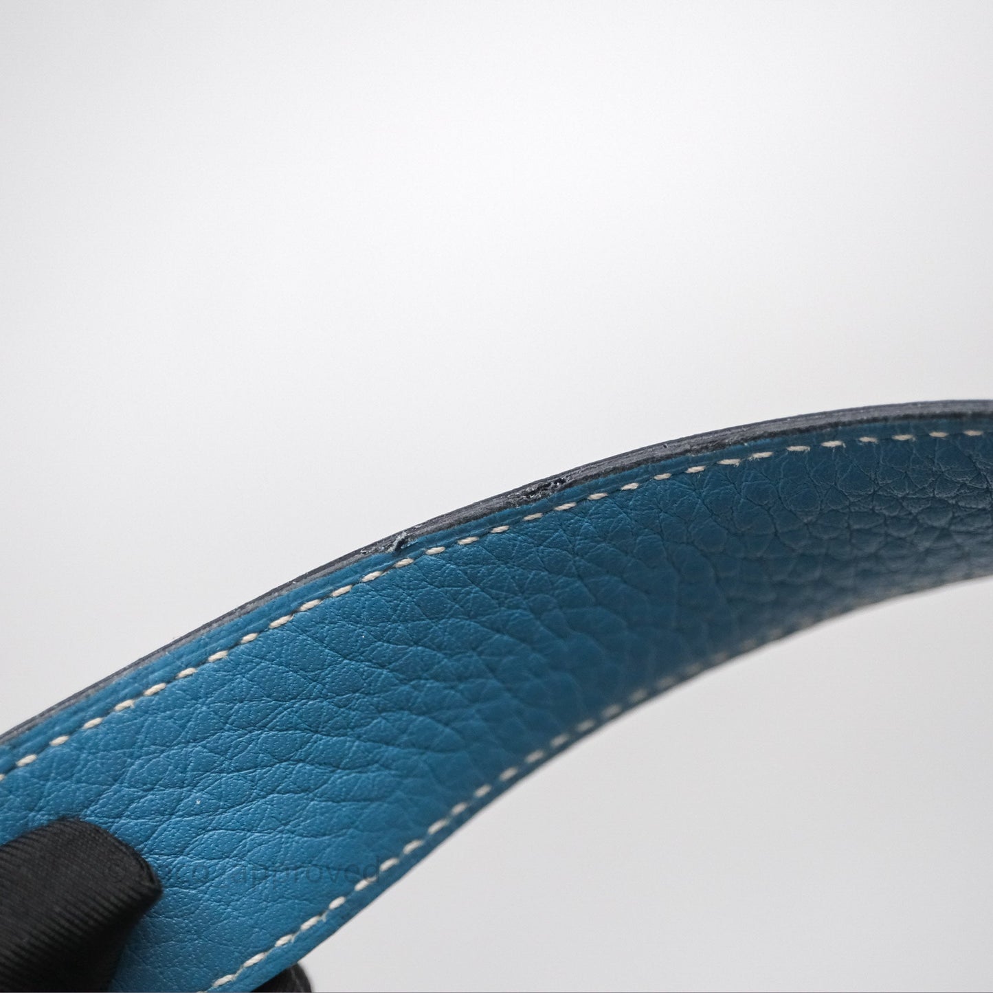 Hermès Lindy 30 Bleu Jean 75 Clemence Palladium Hardware