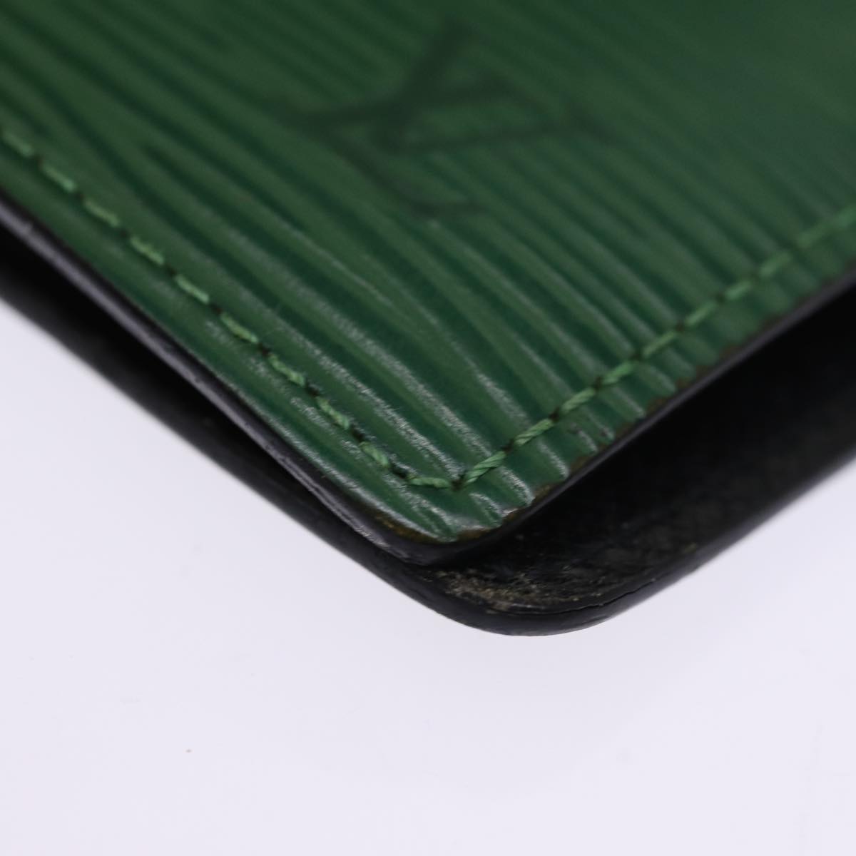 LOUIS VUITTON Epi Agenda PM Day Planner Cover Green R20054 LV 74420