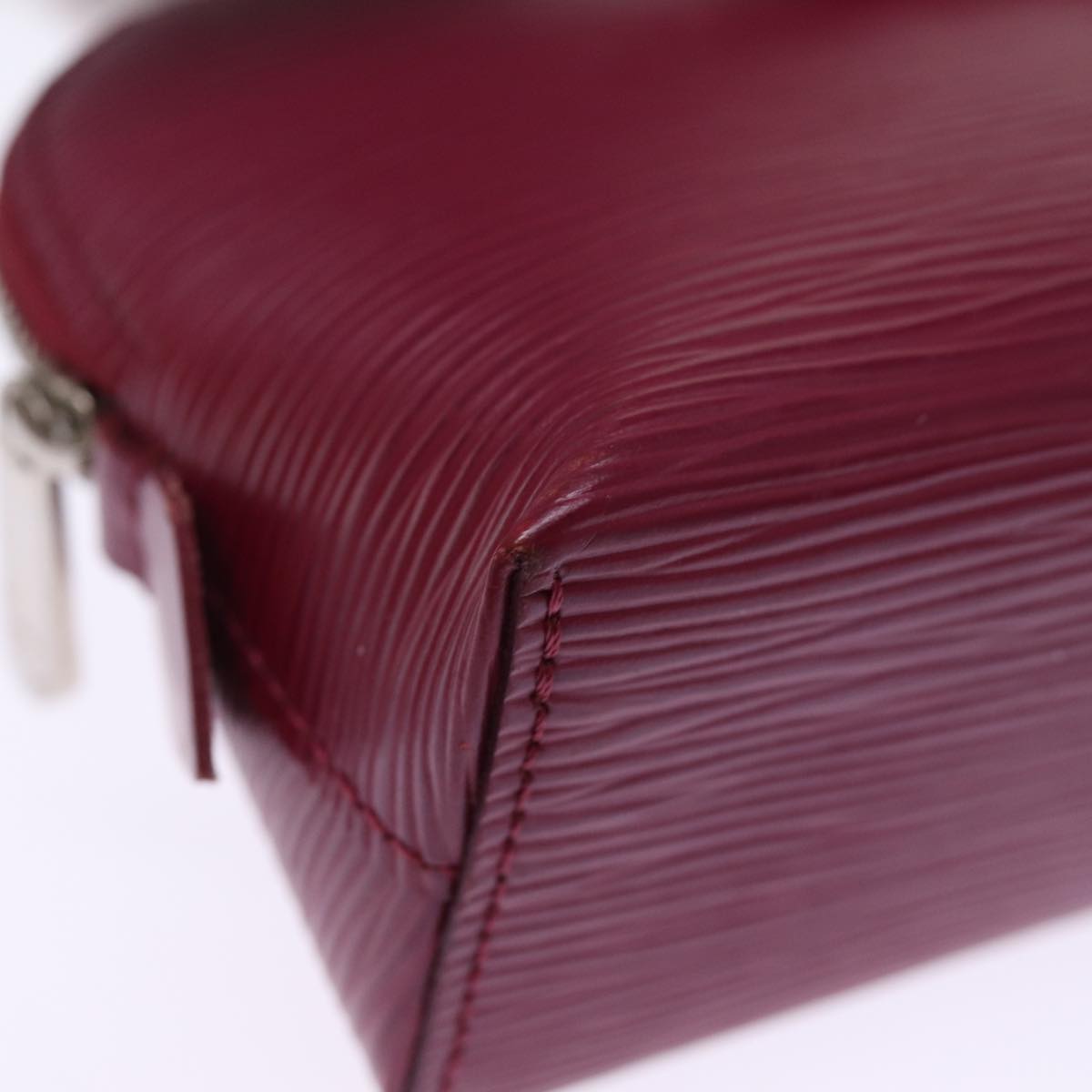 LOUIS VUITTON Epi Pochette Cosmetic PM Pouch Fuchsia M40641 LV 74421