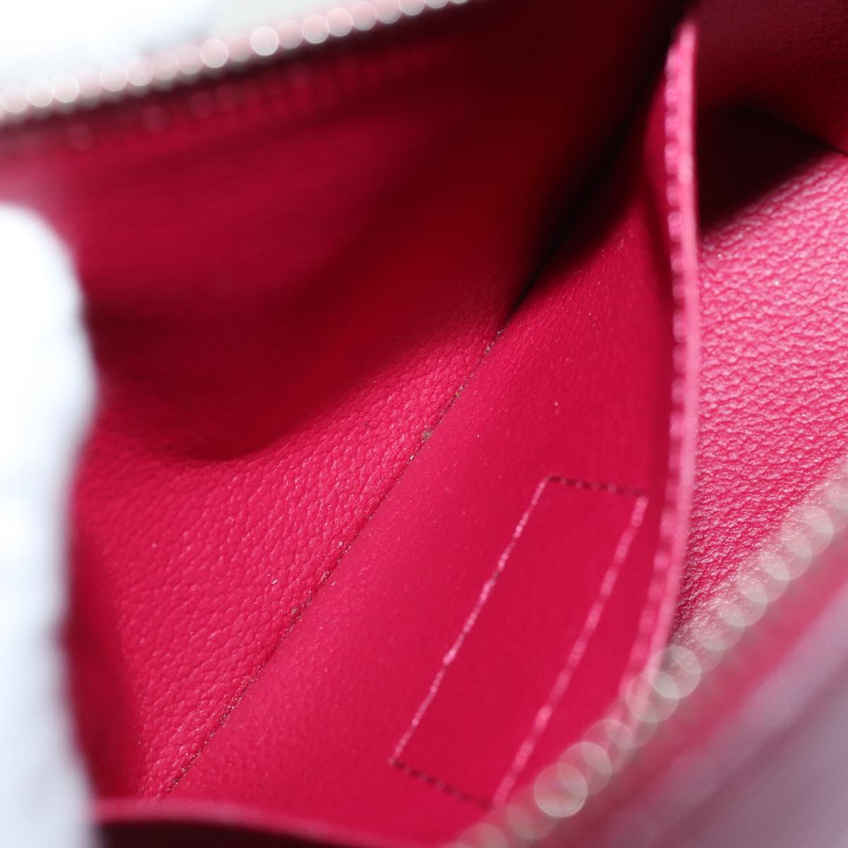 LOUIS VUITTON Epi Pochette Cosmetic PM Cosmetic Pouch Fuchsia M40641 74422
