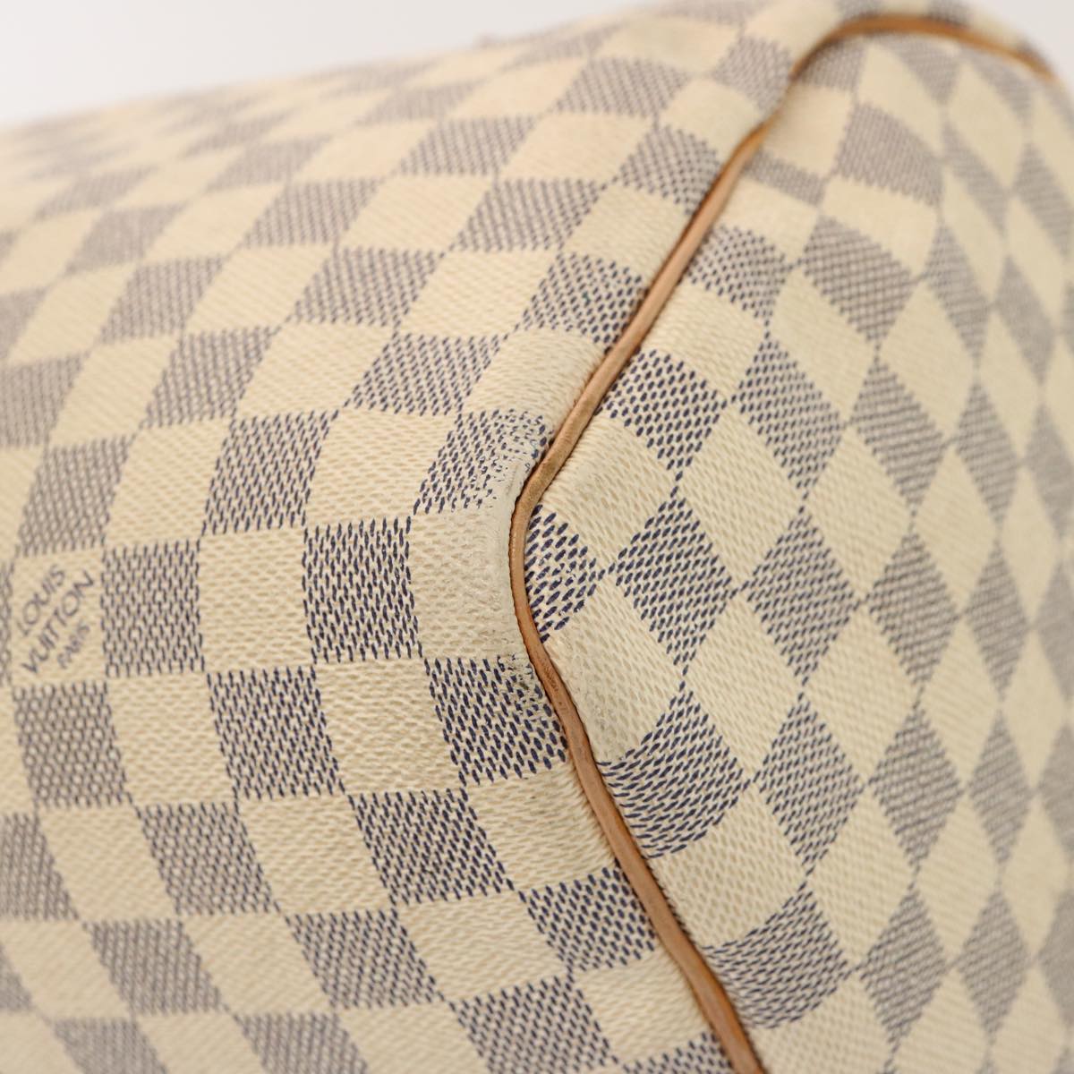 LOUIS VUITTON Damier Azur Speedy 30 Hand Bag N41533 LV 74433