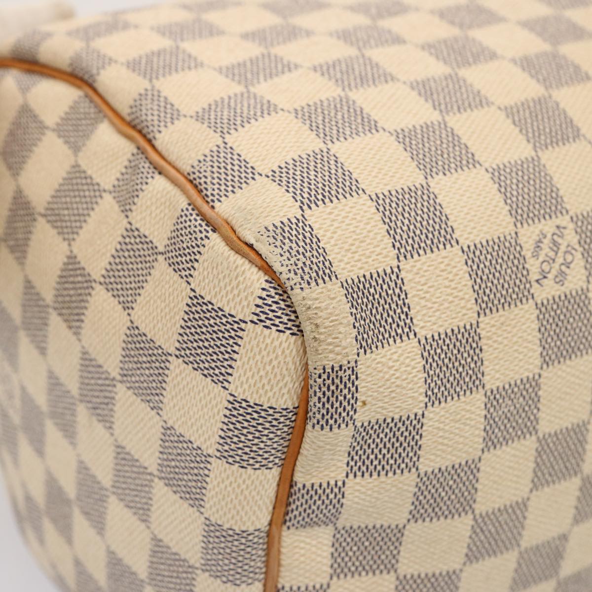 LOUIS VUITTON Damier Azur Speedy 30 Hand Bag N41533 LV 74433