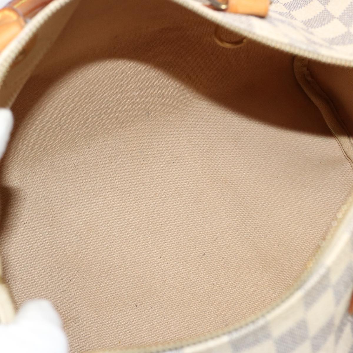 LOUIS VUITTON Damier Azur Speedy 30 Hand Bag N41533 LV 74433