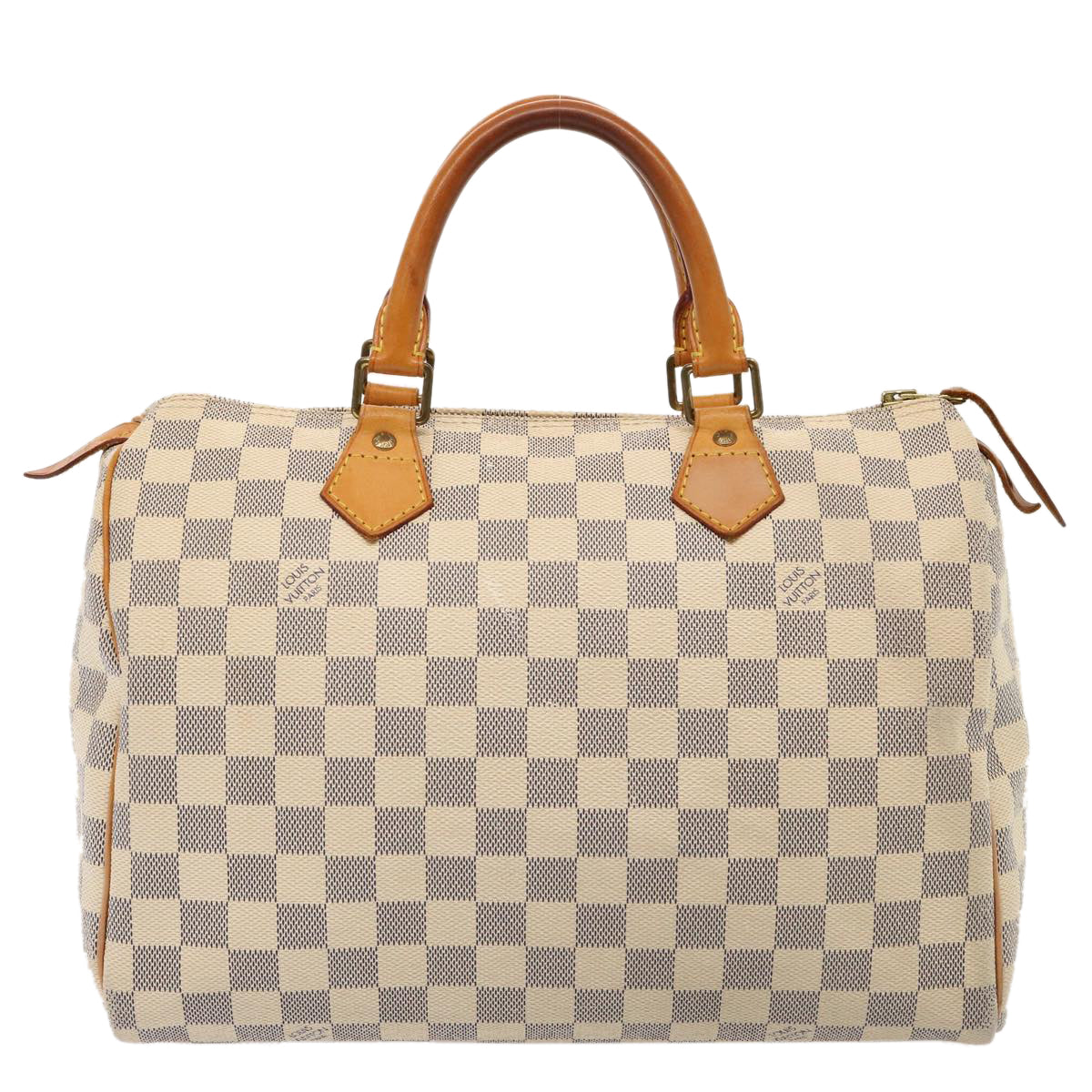 LOUIS VUITTON Damier Azur Speedy 30 Hand Bag N41533 LV 74433