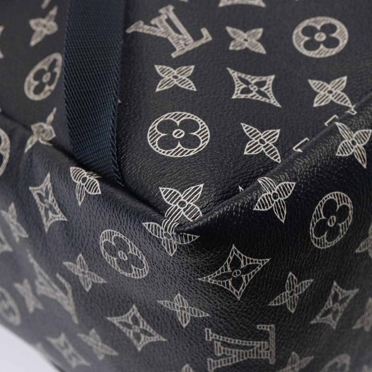 LOUIS VUITTON Monogram Ink Apollo Backpack Navy Red White M43676 LV 74436SA