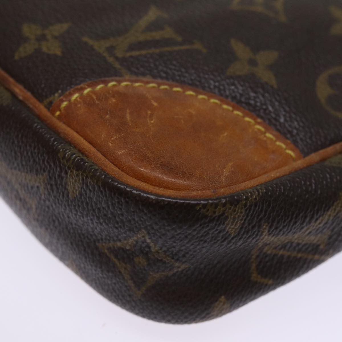 LOUIS VUITTON Monogram Marly Dragonne GM Clutch Bag M51825 LV 74438