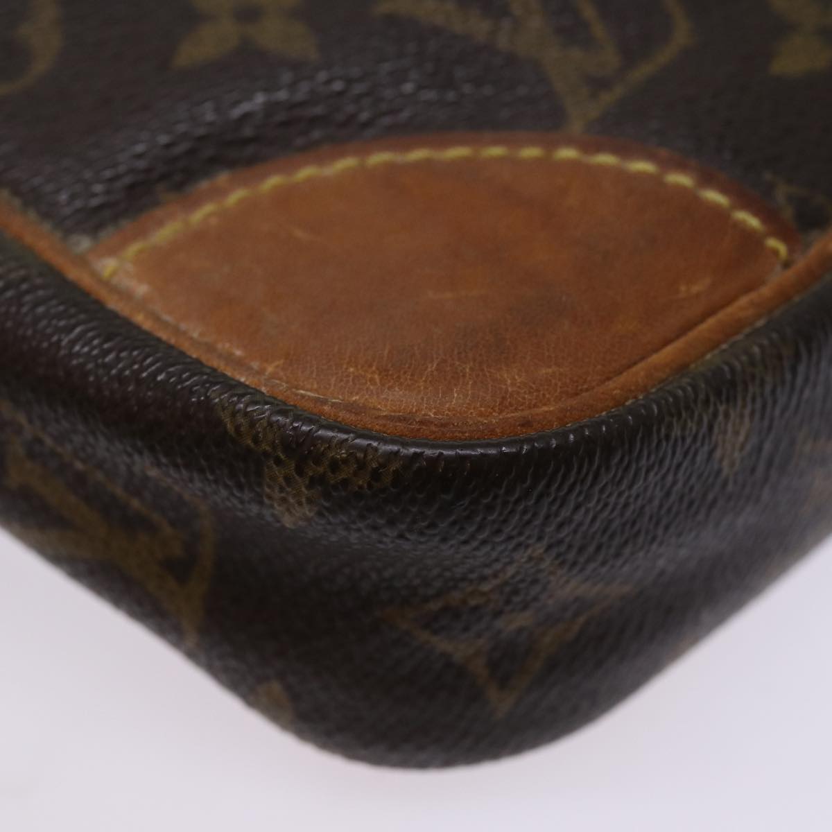 LOUIS VUITTON Monogram Marly Dragonne GM Clutch Bag M51825 LV 74438