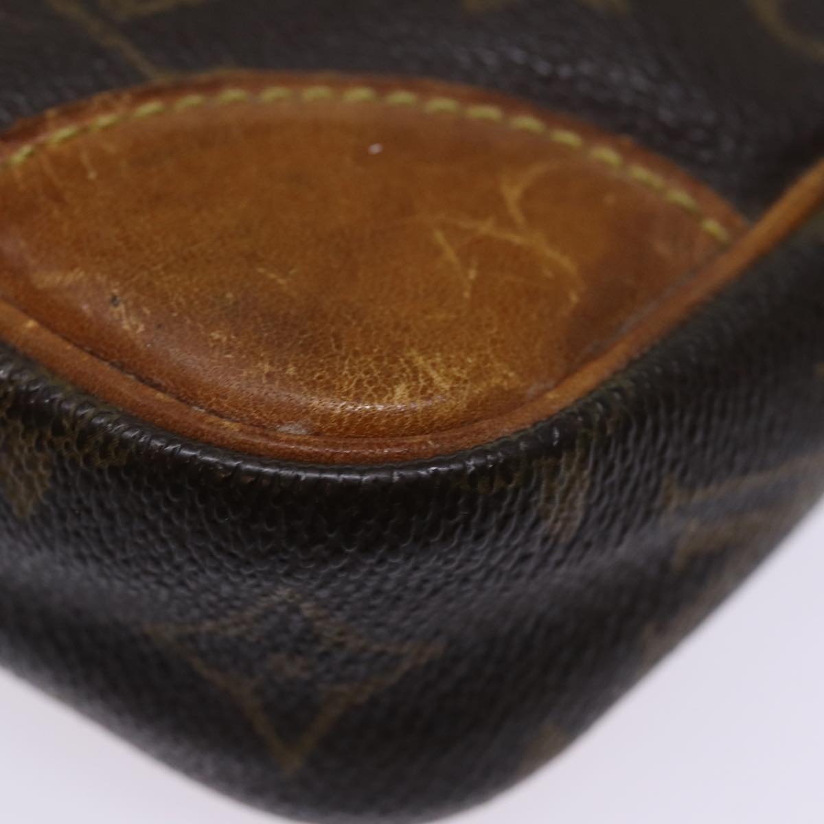 LOUIS VUITTON Monogram Marly Dragonne GM Clutch Bag M51825 LV 74438