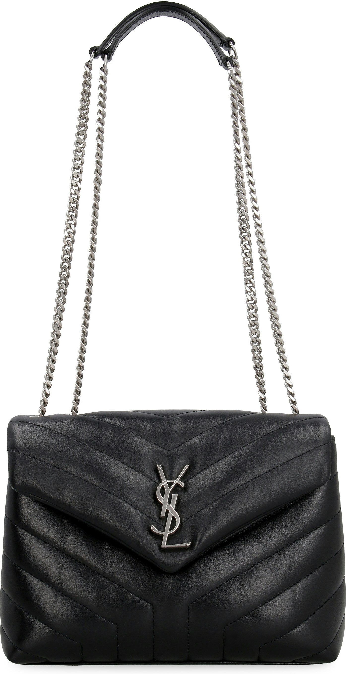 Luxury Saint Laurent Women's Loulou Small Bag in Nero | 494699DV726