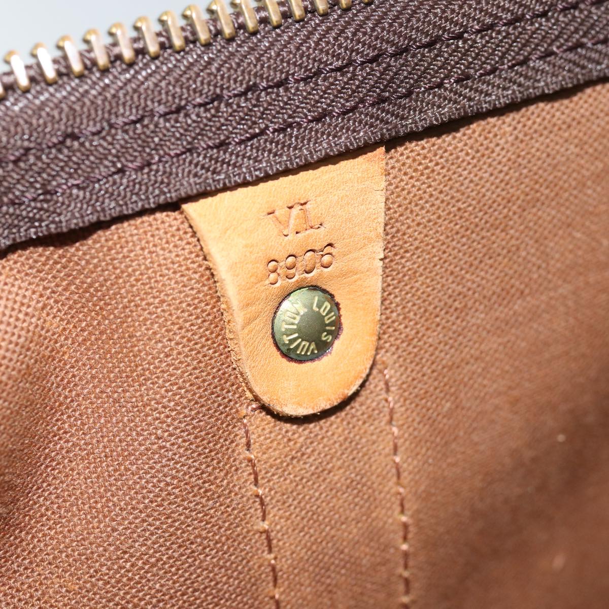 LOUIS VUITTON Monogram Keepall 45 Boston Bag M41428 LV 74460