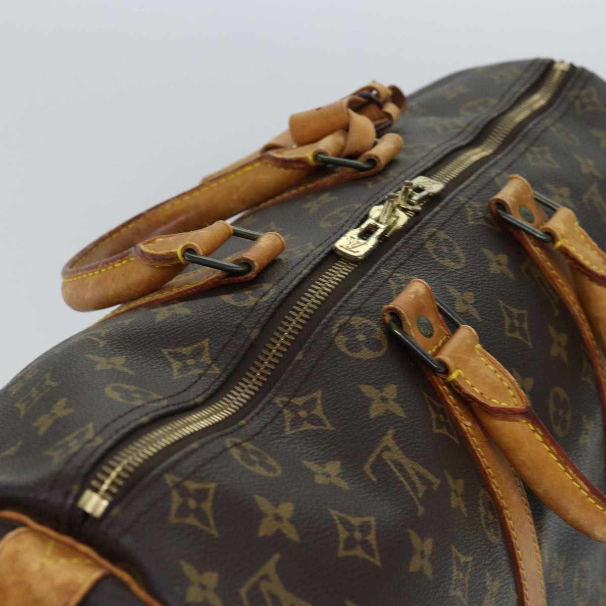LOUIS VUITTON Monogram Keepall 45 Boston Bag M41428 LV 74460
