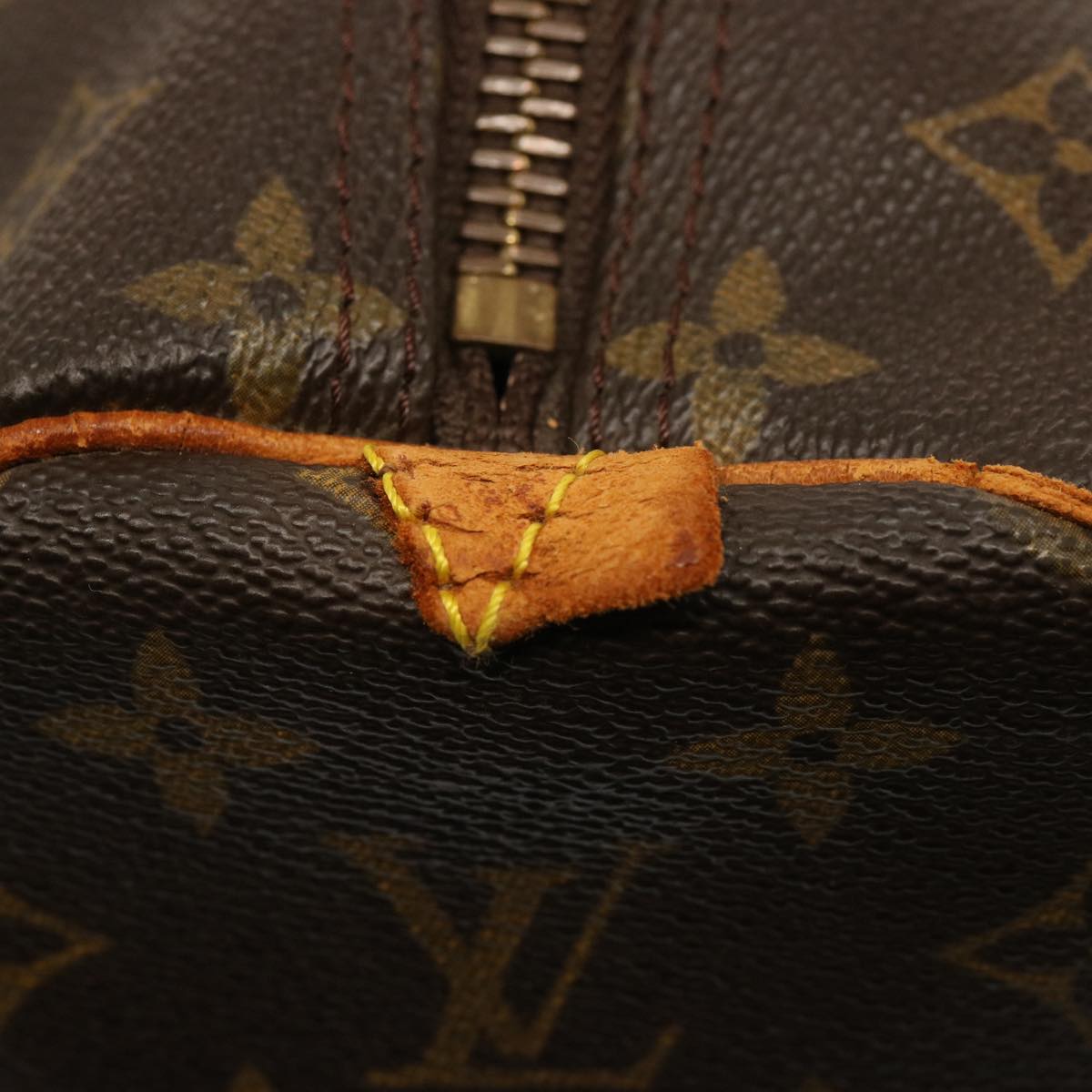 LOUIS VUITTON Monogram Keepall 60 Boston Bag M41422 LV 74485