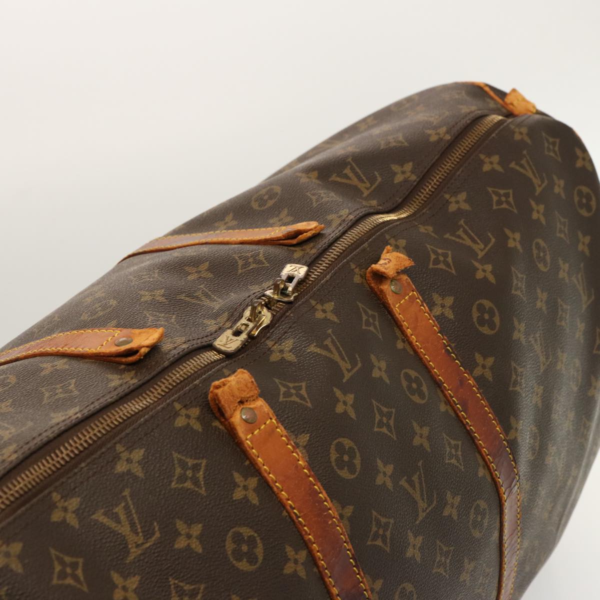 LOUIS VUITTON Monogram Keepall 60 Boston Bag M41422 LV 74485