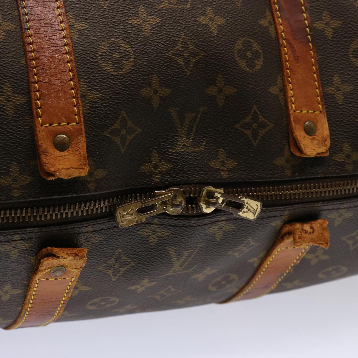 LOUIS VUITTON Monogram Keepall 60 Boston Bag M41422 LV 74485