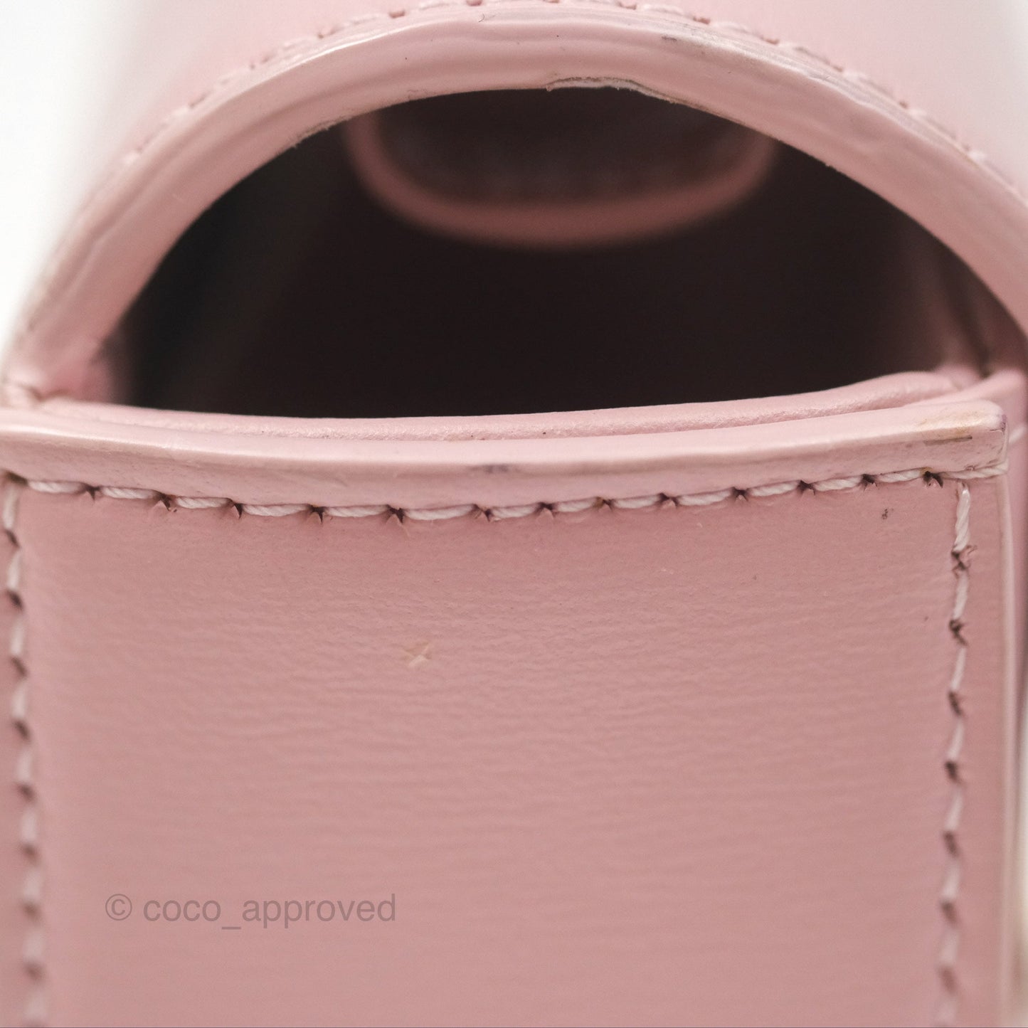 Celine Mini Triomphe Shiny Calfskin Pink