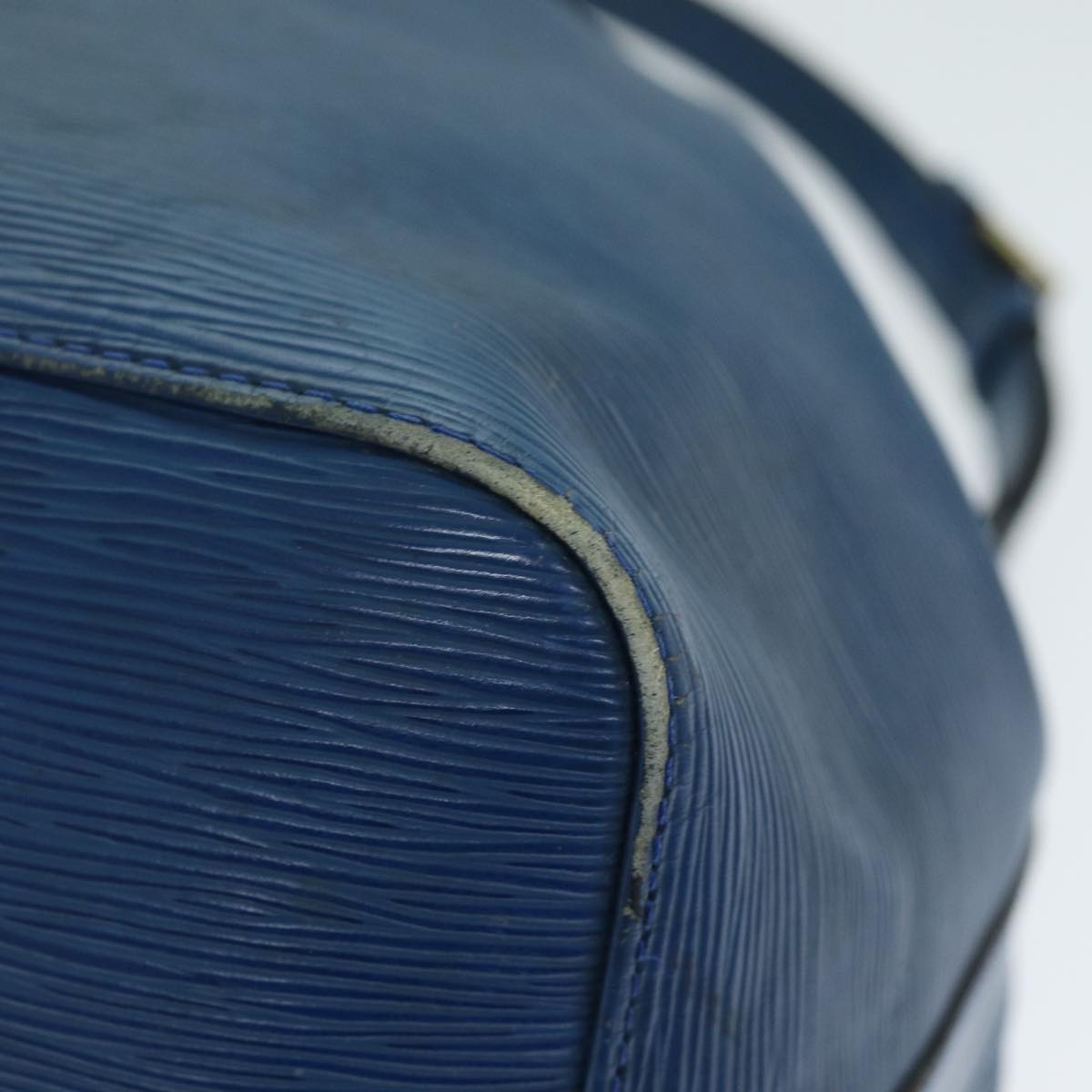 LOUIS VUITTON Epi Petit Noe Shoulder Bag Blue M44105 LV 74515