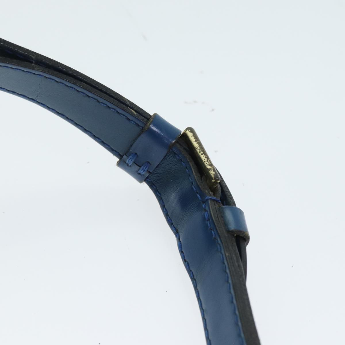 LOUIS VUITTON Epi Petit Noe Shoulder Bag Blue M44105 LV 74516