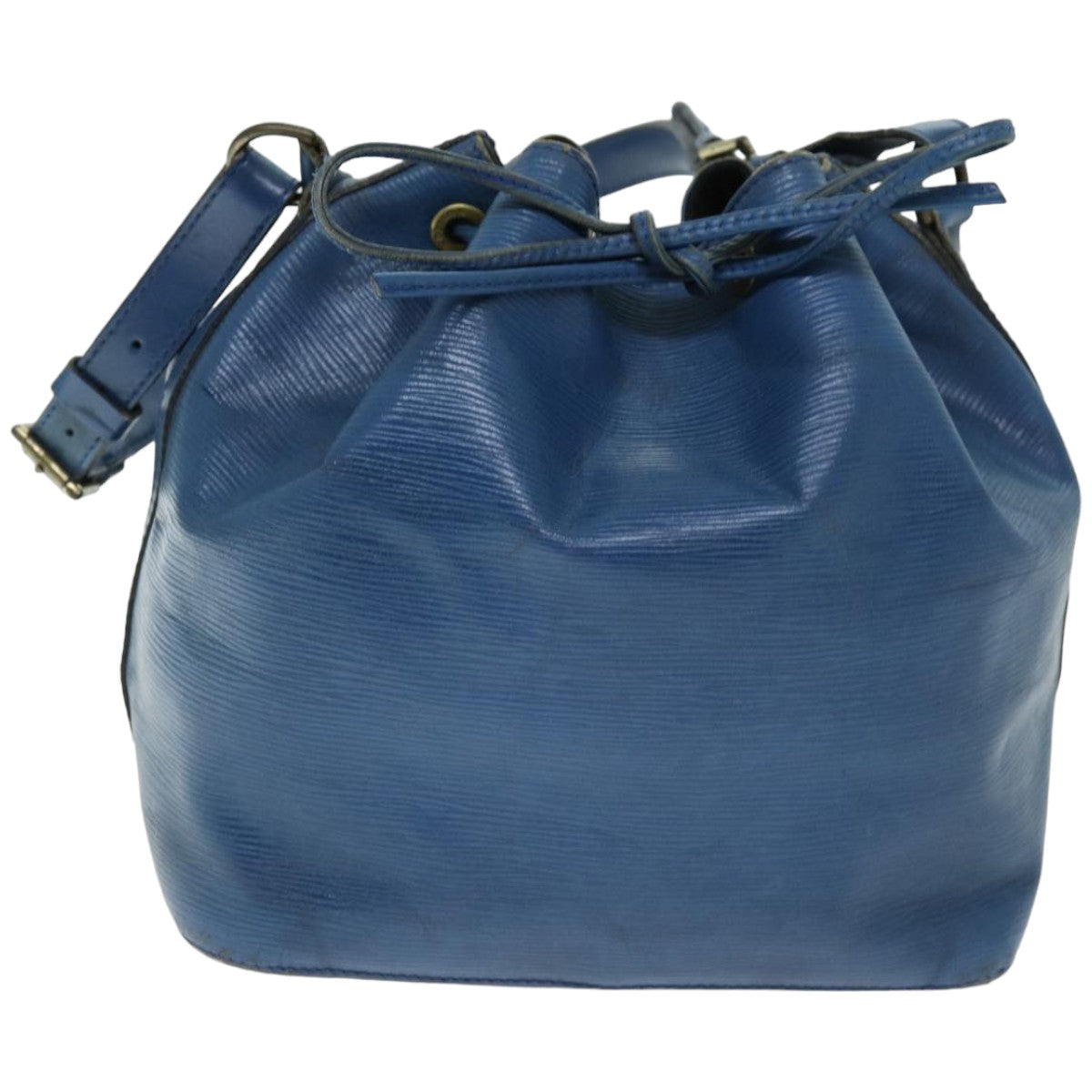 LOUIS VUITTON Epi Petit Noe Shoulder Bag Blue M44105 LV 74516